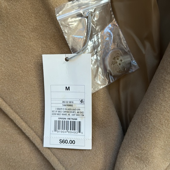 Oversized Camel Trench Coat ✨ size M - Picture 4 of 10